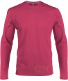 Camiseta unisex manga larga de algodón