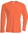 Camiseta unisex manga larga de algodón