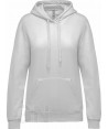 Sudadera con capucha mujer color blanco