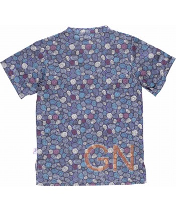 Casaca sanitaria unisex estampada
