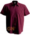 Camisa manga corta con bolsillo  -Hombre-