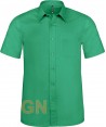 Camisa de manga corta para hombre color verde kelly