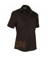 Camisa manga corta mujer con bolsillo  -Mujer-