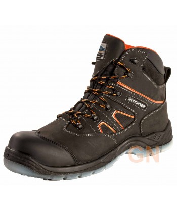 Bota de seguridad S3 no metálica, con membrana impermeable y transpirable