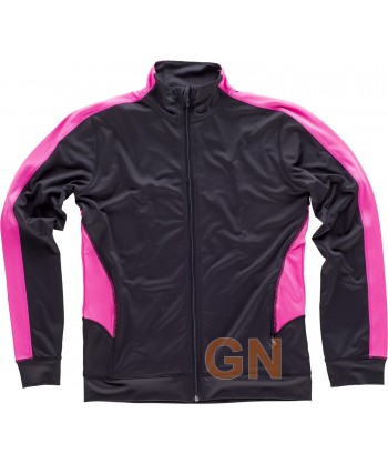 Sudadera deportiva ajustada para mujer