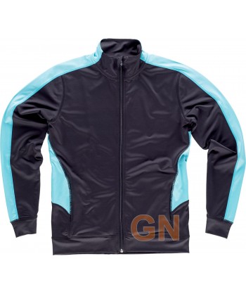 Sudadera deportiva ajustada para mujer