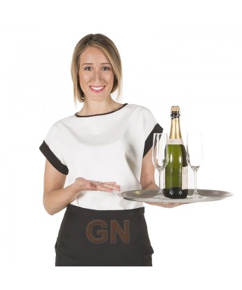 Camisa para mujer sin mangas para hostelería