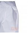 Camisa manga larga transpirable tipo safari color blanca