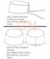 Gorro sanitario liso de microfibra con gomas o tiras -Unisex-