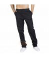Pantalón sanitario con bolsillos y bragueta color negro