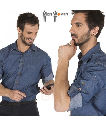 Camisa manga larga vaquera
