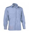 Camisa manga larga vigilante con galoneras  -Uniformidad-
