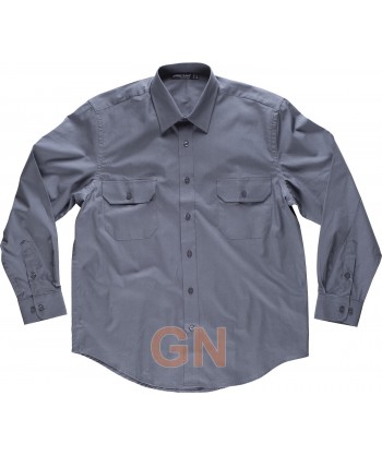 Camisa manga larga de algodón