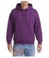 Sudadera con capucha color ciruela