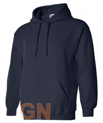 Sudadera con capucha color marino