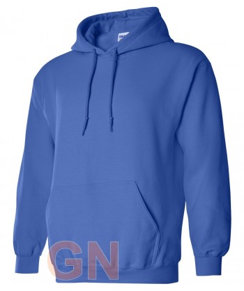 Sudadera con capucha color royal