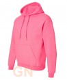 Sudadera con capucha color rosa A.V.