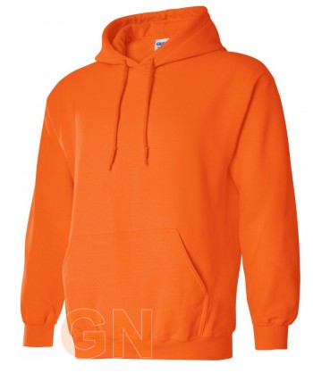 Sudadera con capucha color naranja A.V.