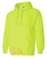 Sudadera con capucha color amarillo A.V.