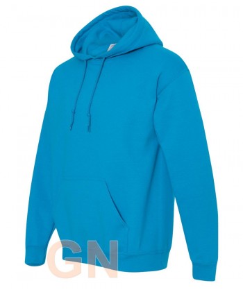 Sudadera con capucha color zafiro