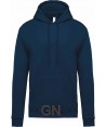 Sudadera con capucha para niño color marino