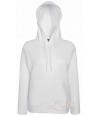 Sudadera Fruit of the loom para niño color color blanco