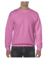 Sudadera cuello redondo color azalea