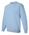 Sudadera cuello redondo color celeste