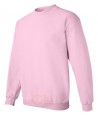 Sudadera cuello redondo color rosa