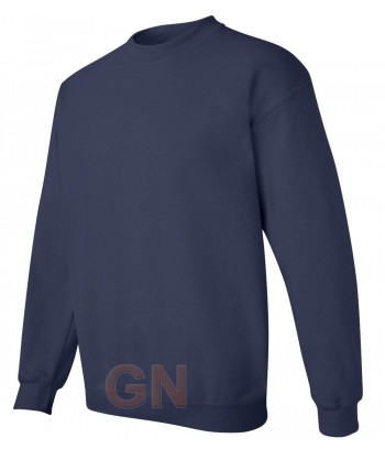 Sudadera cuello redondo color marino