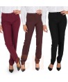 Pantalón sin bolsillos de mujer