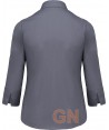 Camisa de manga 3/4 para mujer color gris