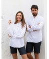 Camisa ibicenca de hombre especial hostelería