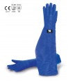 Guantes criogénicos com membrana y manguitos de 70 cm.