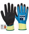 Guante grip impermeable de nitrilo con nivel anticorte 5 o D