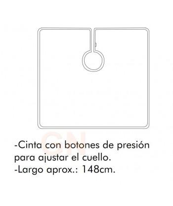 Capa de peluquería