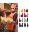 Casulla de mujer con bolsillo color naranja