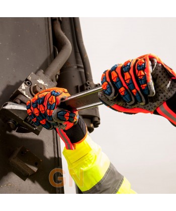 Guantes anti impacto forrados y anticorte nivel 3 o B