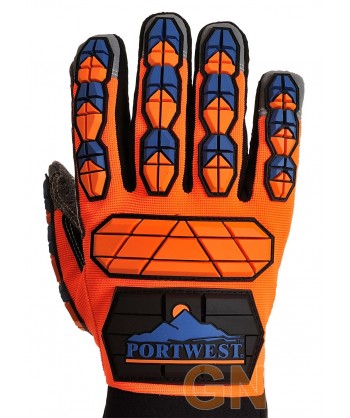 Guantes anti impacto forrados contra el frío Nivel de corte 3
