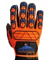 Guantes anti impacto forrados contra el frío Nivel de corte 3