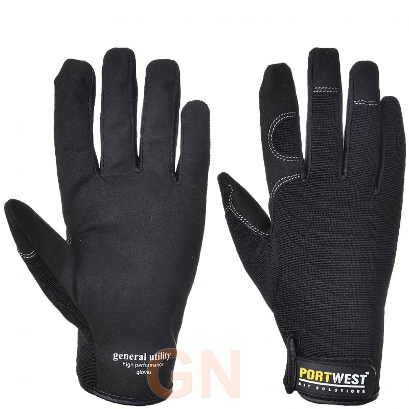 Guantes de uso general de altas prestaciones color negro