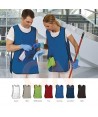Casulla ajustable con bolsillos color azulina