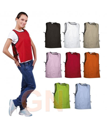 Casulla con bolsillo ajustes laterales