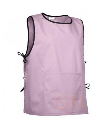 Casulla con bolsillo ajustes laterales color rosa