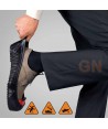 Cubre zapatos con puntera y plantilla de seguridad para visitas