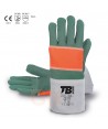 Guantes con manguitos para motosierras. Clase 2