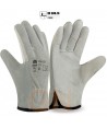 Guantes de piel de vacuno y dorso de serraje