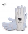 Guantes de piel cabra con dorso fresco tipo conductor