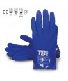 Guante azul de triple capa de PVC