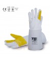 Guantes de piel de cabra para soldadura TIG